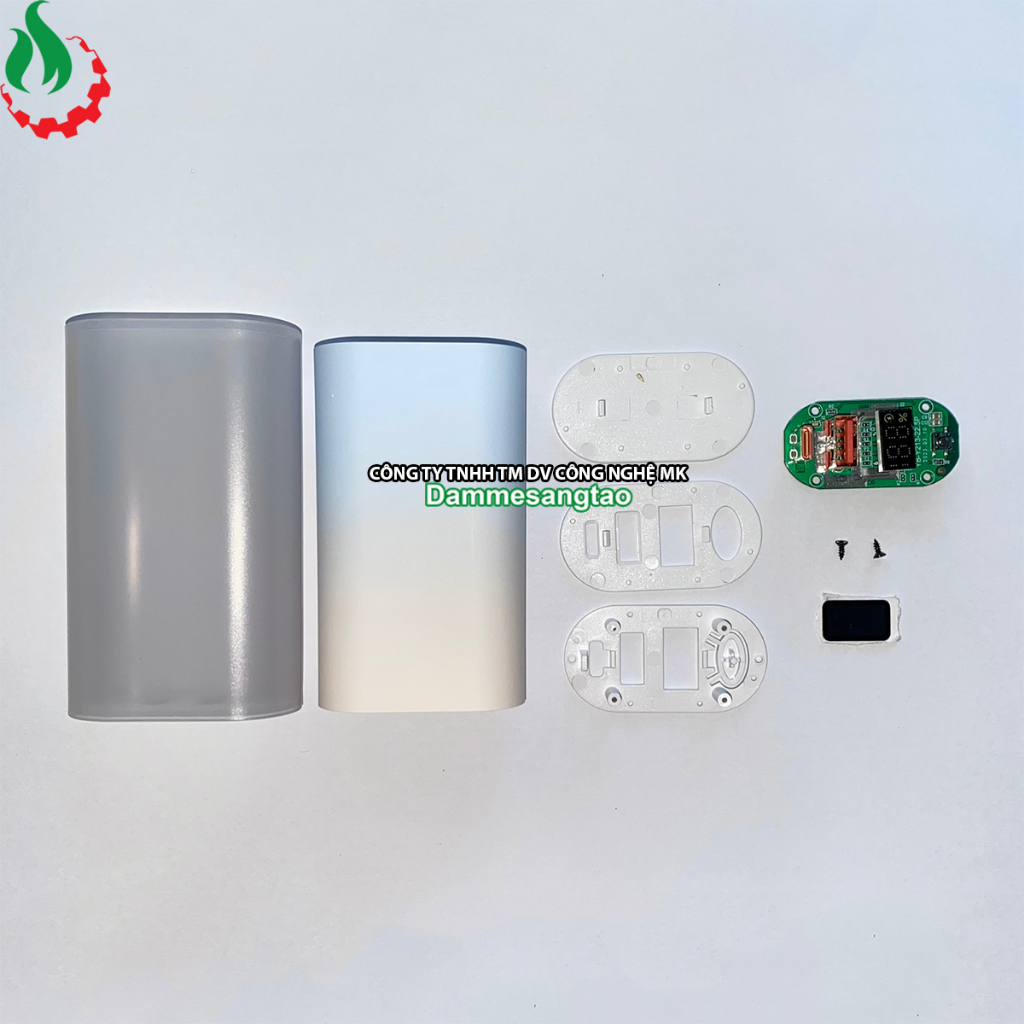 Box sạc dự phòng 2 cell 21700  sạc nhanh 22.5W