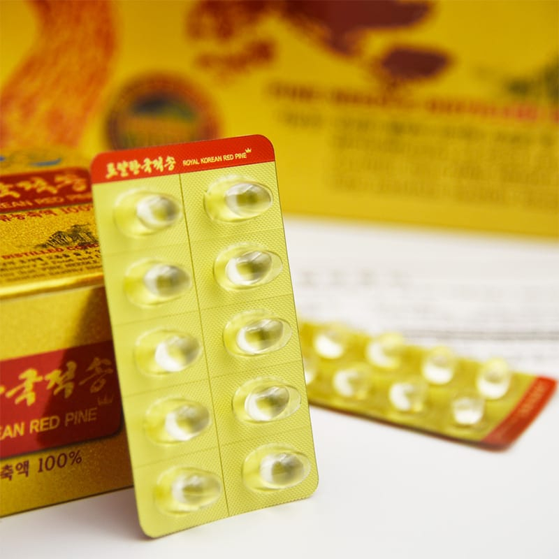 Viên Tinh Dầu Thông Đỏ Hoàng Gia Hàn Quốc - Royal Korean Red Pine