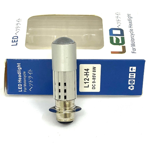 Đèn Led Pha Bi Cầu 2 Màu Chân H4-M5 Lắp Cho Ô Tô Và Xe Máy Siêu Sáng Chống Nước Tuyệt Đối 100% Mẫu 2023