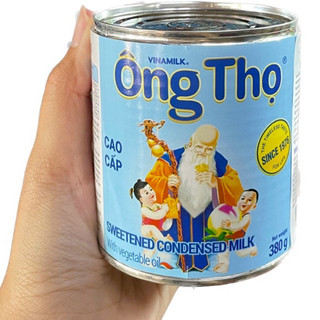 Sữa đặc có đường ông thọ lon trắng 380g