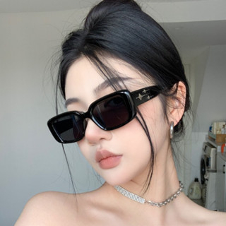 🎀 yakult 🎀Kính Mát Gọng Vuông Tròn Phong Cách Âu Mỹ Cổ Điển Thời Trang Mới Cao Cấp Dành Cho Bạn Nữ