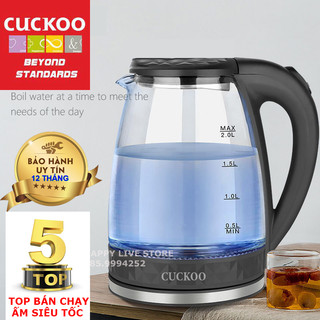 Ấm đun thuỷ tinh siêu tốc cuckoo st16