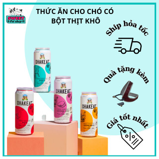  Thức ăn bột thịt tươi đông khô nhập khẩu Hàn Quốc - SHAKEAT DOG cho chó mọi lứa tuổi - HSD 06.2024