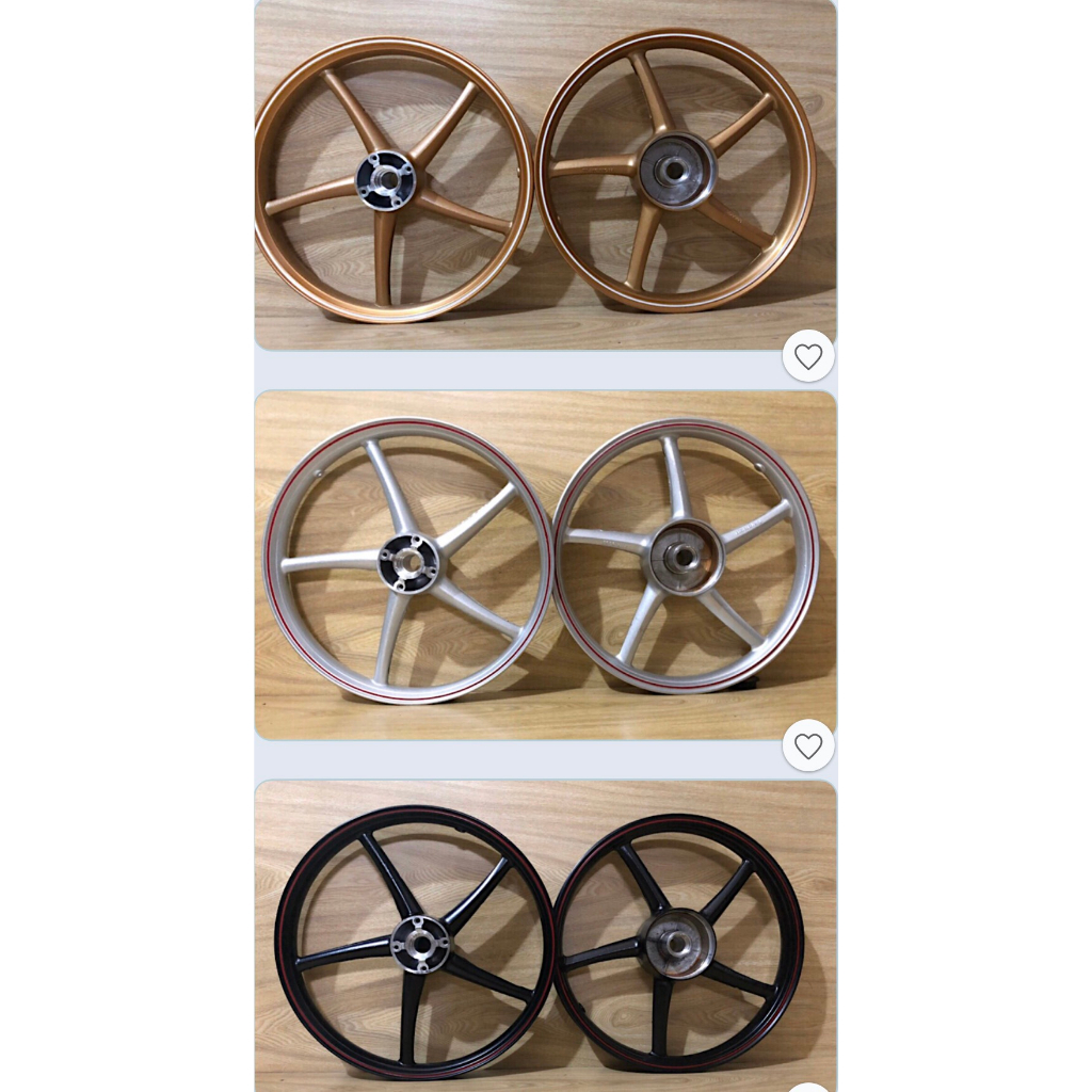 MÂM VÀNH ĐÚC 5 CÂY ĐĨA KIỂU NHƯ RCB CHO WAVE S RS RSX 110 BLADE FUTURE MẬP 125 VÀ WAVE THÁI 125 KHÔN