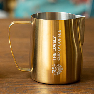 Ca đánh sữa mũi xiên inox phủ Teflon chống dính dung tích 450ml & 600ml Latte Art