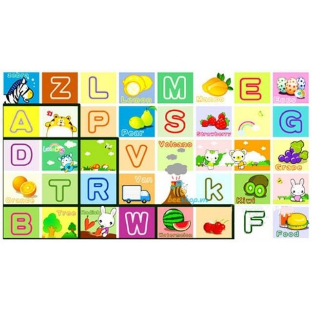 Thảm xốp lót sàn maboshi cao cấp cho bé vui chơi