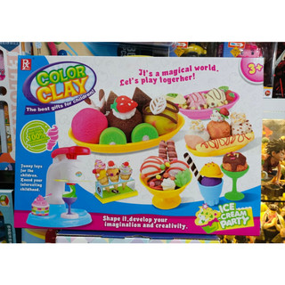 Bộ đồ chơi đất nặn ice cream party 726f-1