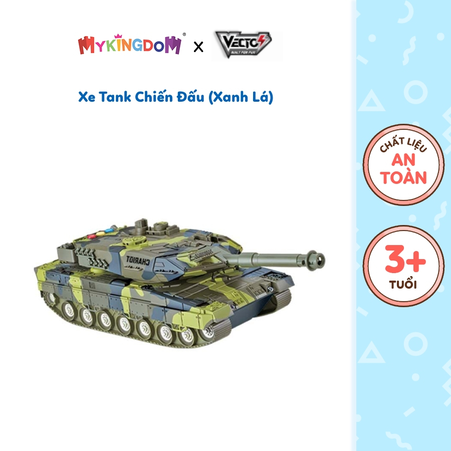 Đồ Chơi Xe Tank Chiến Đấu Xe Tank Chiến Đấu  VECTO VT80031/GR