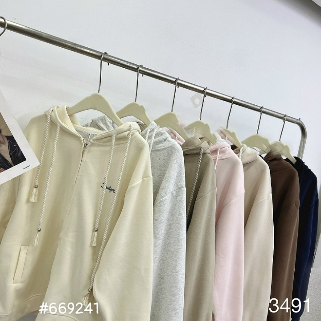 Áo khoác da cá dây đôi Budgee 669241