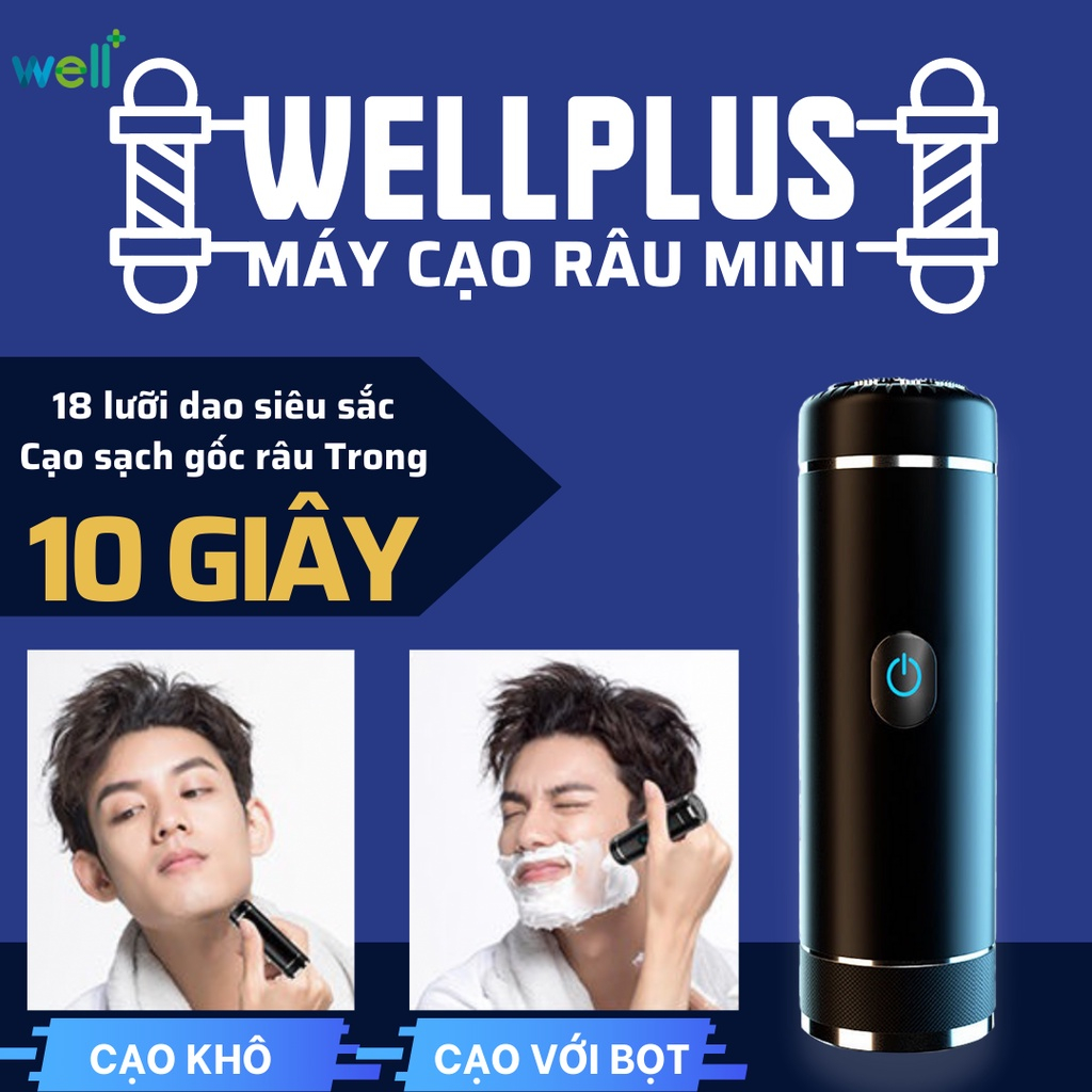 Máy cạo râu mini siêu mạnh BEETECH , dao cạo lông mặt du dịch , quà tặng đặc biệt cho nam giới, sạc sẽ và nhỏ gọn