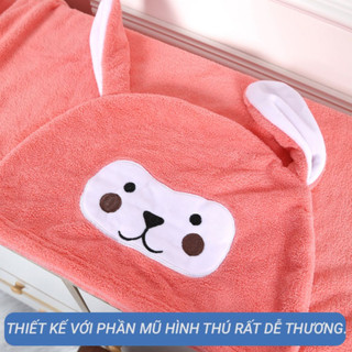 Khăn choàng tắm cho bé sơ sinh