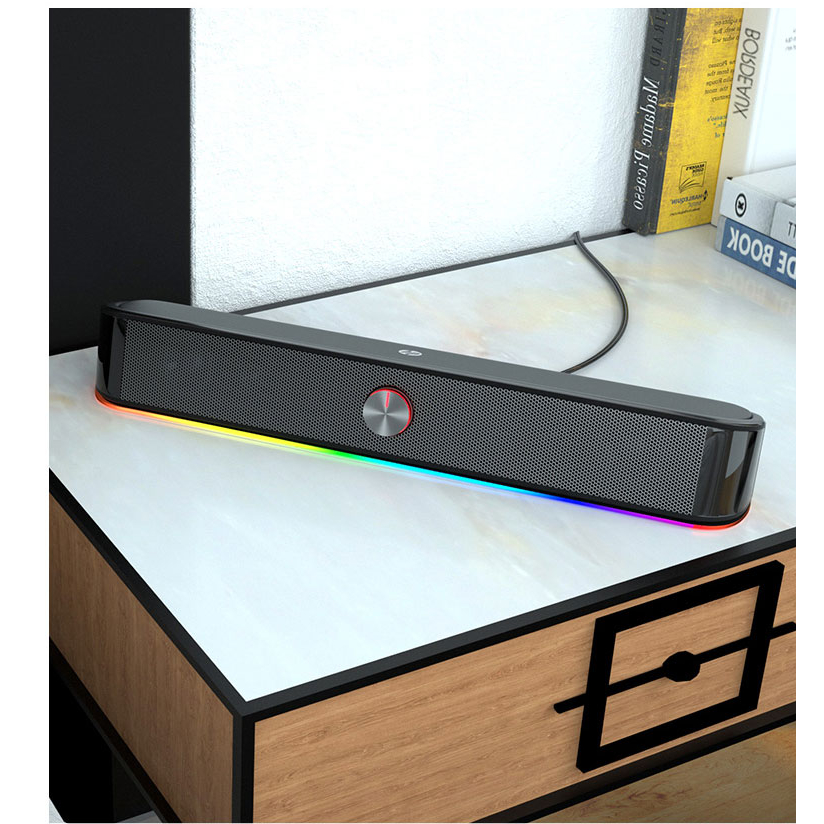 LOA VI TÍNH DHE-6003/DHE-6003S MÀU ĐEN VỚI ÂM THANH TO RÕ SIÊU ÊM TAI