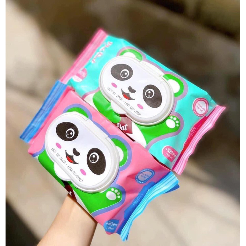 KHĂN ƯỚT PHÚ ĐẠT CHÍNH HÃNG HÌNH GẤU ĐÁNG YÊU