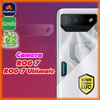 [Ảnh Thật] Kính CL chống trầy Camera ASUS ROG 7/ ROG 7 Ultimate Phone Cường Lực 2.5D