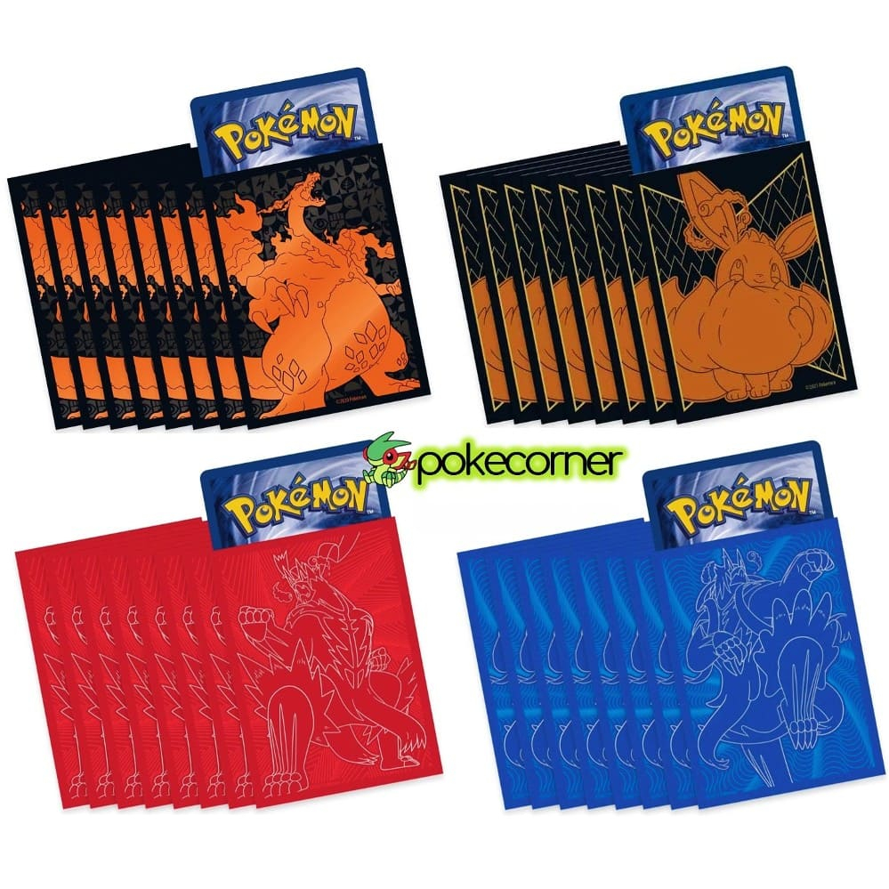 Tất cả Sleeve bọc thẻ bài chính hãng Pokemon TCG - Giá hiển thị 01 sleeve - Size 66x92mm - Update liên tục!