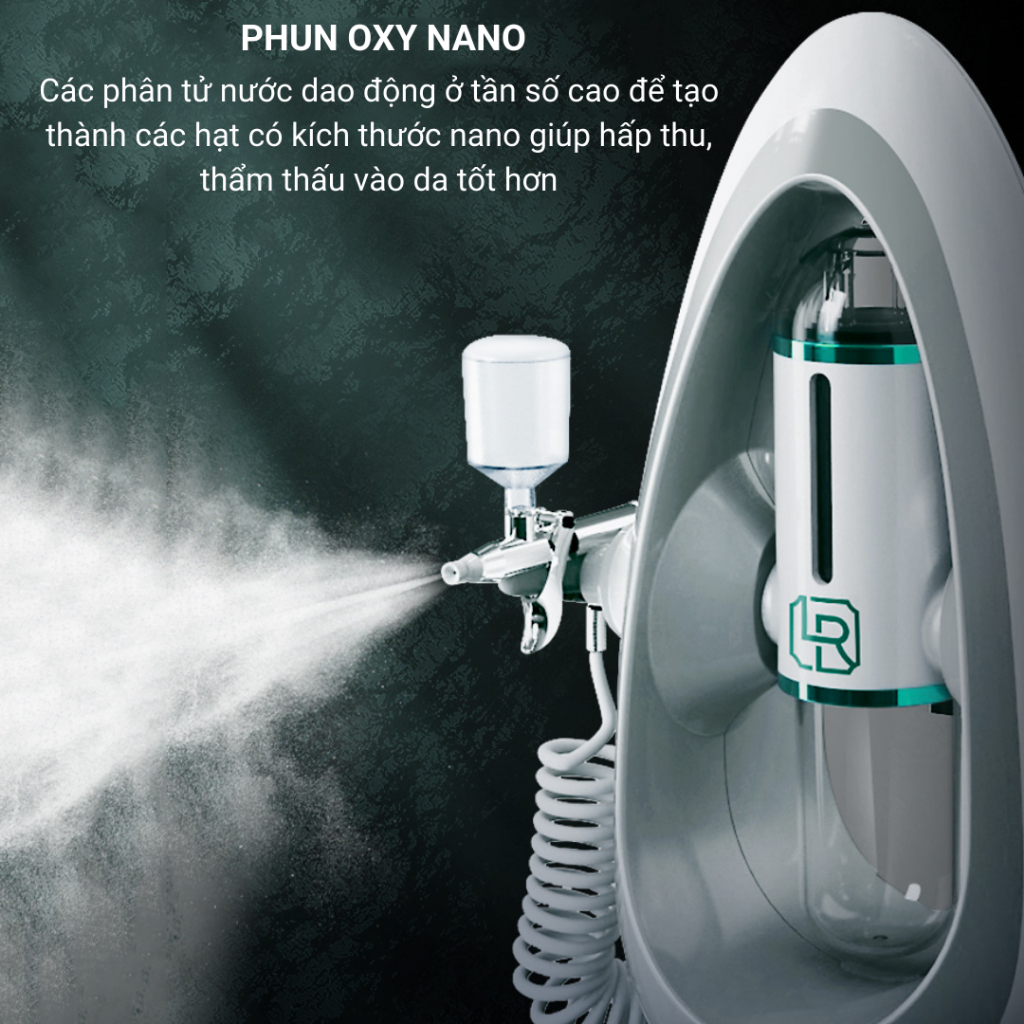 Máy Aqua Peel, Máy Chăm Sóc Da Mặt Aqua Peeling LRENBANG , Làm Sạch Da, Hút Mụn, Bã Nhờn, Phun Oxy- Thế Hệ Mới