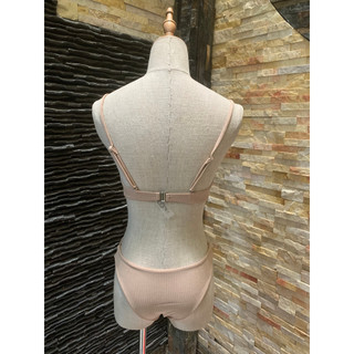 [3 MÀU] Bikini cúp ngực phối khoen V