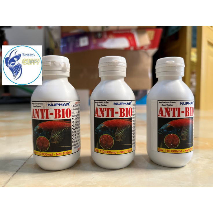 ANTI BIO - NUPHAR thực phẩm chức năng ( 100ml)