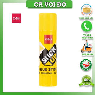 Hồ khô Deli-Keo dán giấy chính hãng-Keo khô nhanh dán chắc - 8g - A200