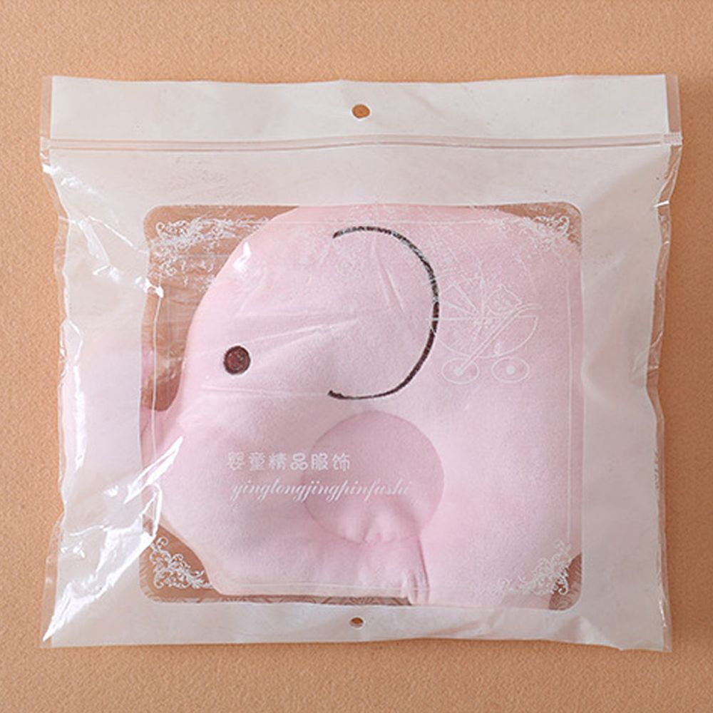 Gối cho bé sơ sinh, gối chống méo đầu cho bé hình chú voi đáng yêu