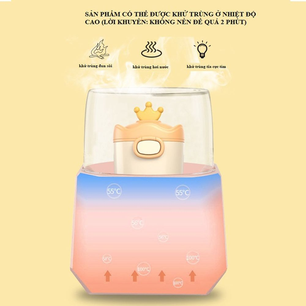 Hộp đựng sữa bột hình Vương Miện, Camera cao cấp 230g và 430g