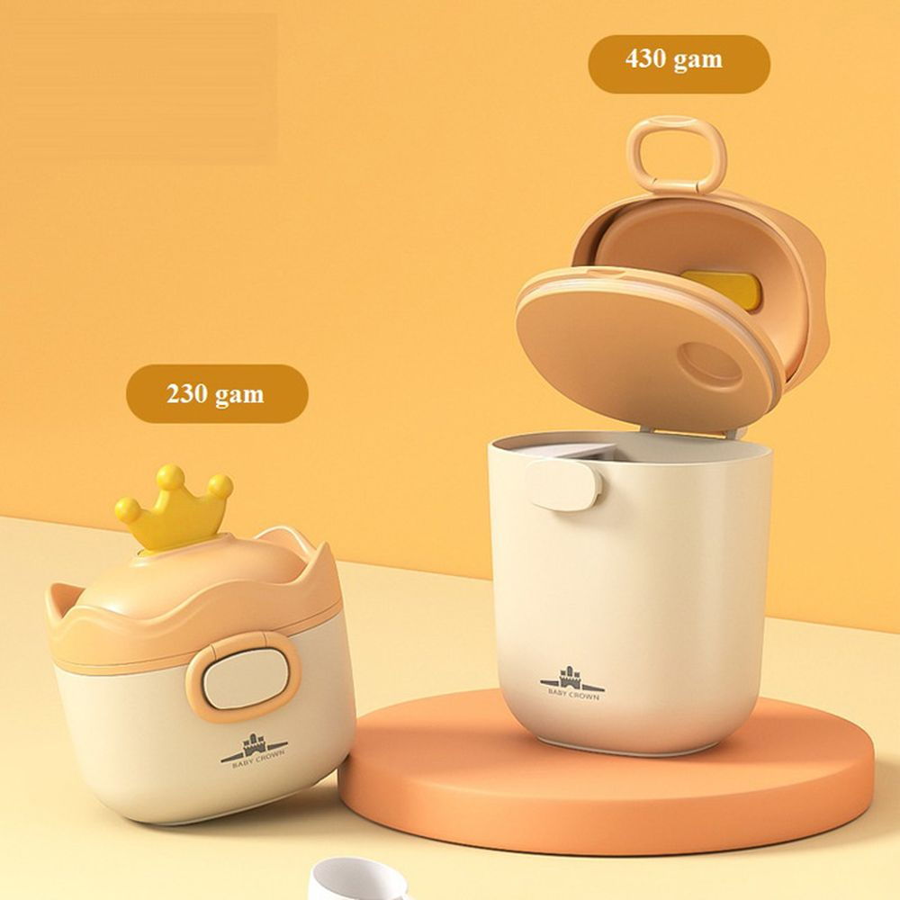 Hộp đựng sữa bột hình Vương Miện, Camera cao cấp 230g và 430g