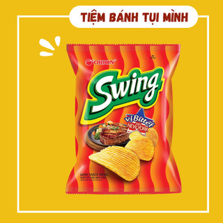 Bánh Snack Swing vị Bít Tết New York, đồ ăn vặt