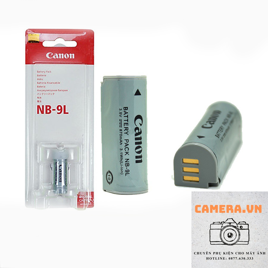 Pin máy ảnh Canon NB-9L ( NB 9L ) - Hàng nhập khẩu - DUNG LƯỢNG CAO