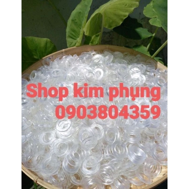Ron vòi bình nước .túi 100g.loại trắng trong