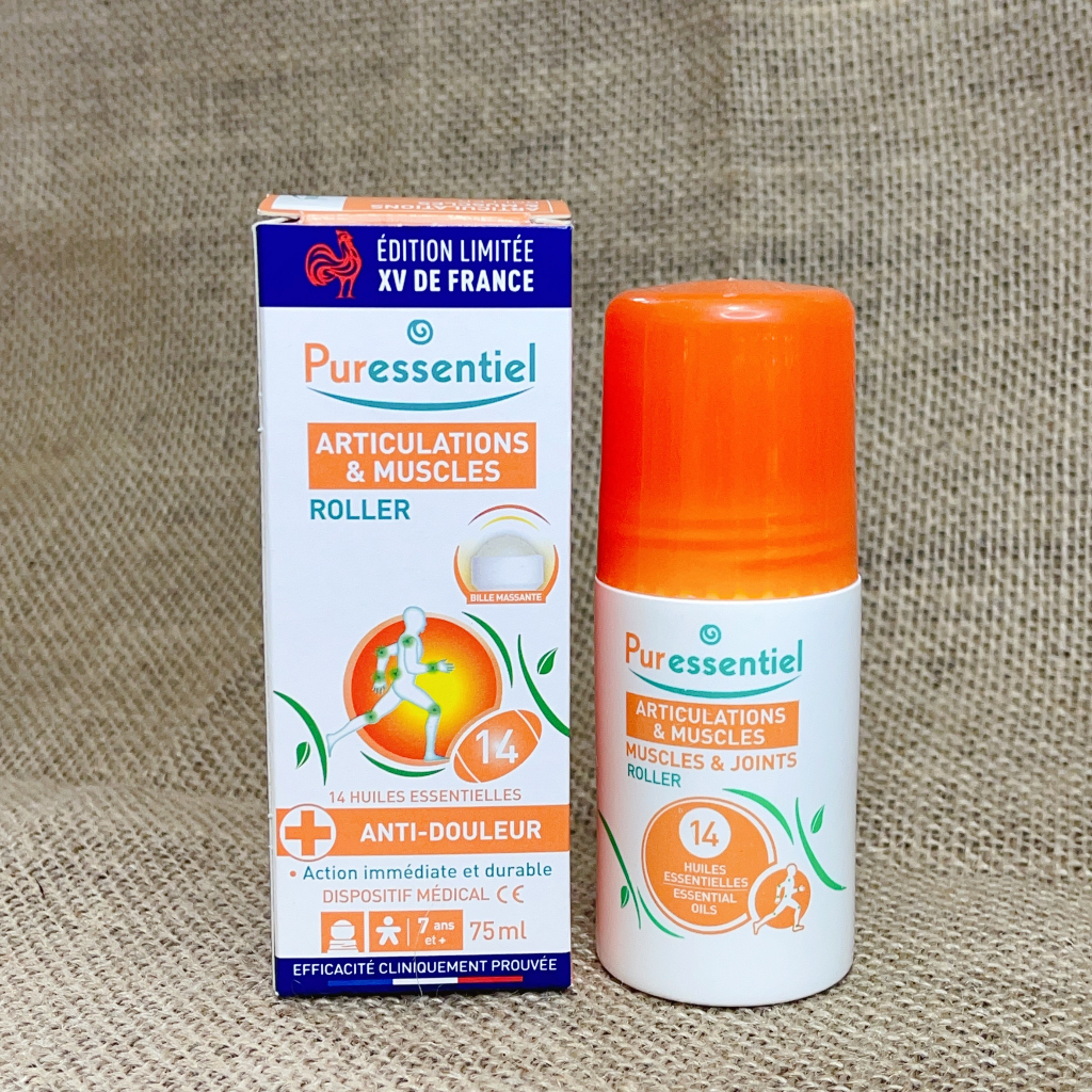 Lăn giảm đau cơ khớp Puressentiel Muscles & Joints 75ml