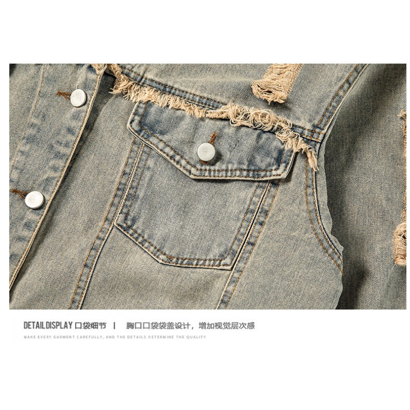 Áo Khoác Jean Nam Nữ From Rộng, Chất Vải Dầy Dặn, Áo Bò Thời Trang Unisex