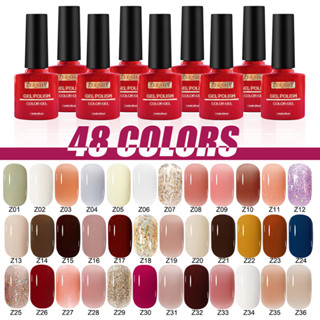  Sơn gel móng tay ZEESHY 8,3ml sơn gel hơ đèn UV Led 48 màu sắc sáng chuẩn màu lấp lánh sáng bóng 