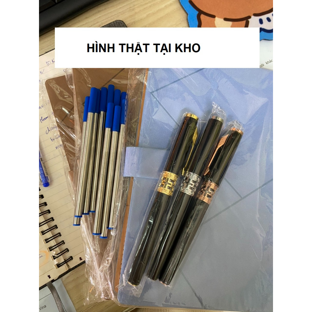 Ruột Bút Kí thay thế Ngòi Bút Dạ Bi dành cho Bút Ký mực xanh - mực đen