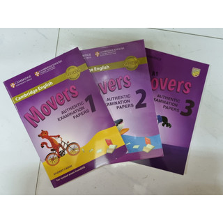 Sách - Tiếng anh Cambridge English Movers 1 2 3