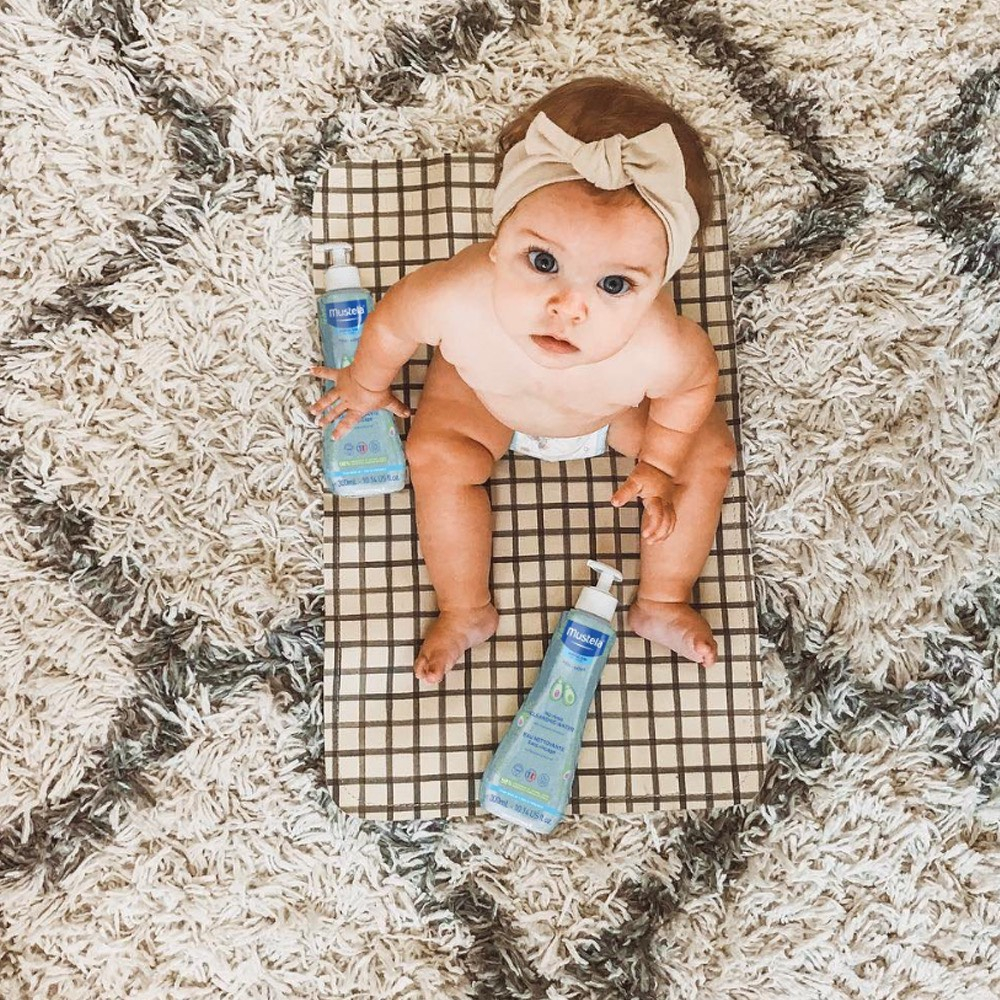 Mustela Nước làm sạch mặt và cơ thể dành cho bé No Rinse Cleansing Water 300ml