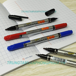 Bút lông dầu nhỏ Monamin Twin Name Pen