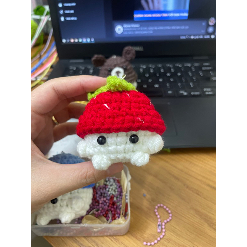 Nấm len đội mũ