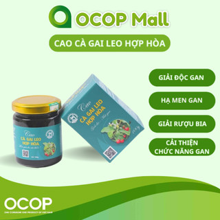 Cao cà gai leo hợp hòa - sản phẩm ocop 4 sao - mát gan, giải độc, tăng cường chức năng gan
