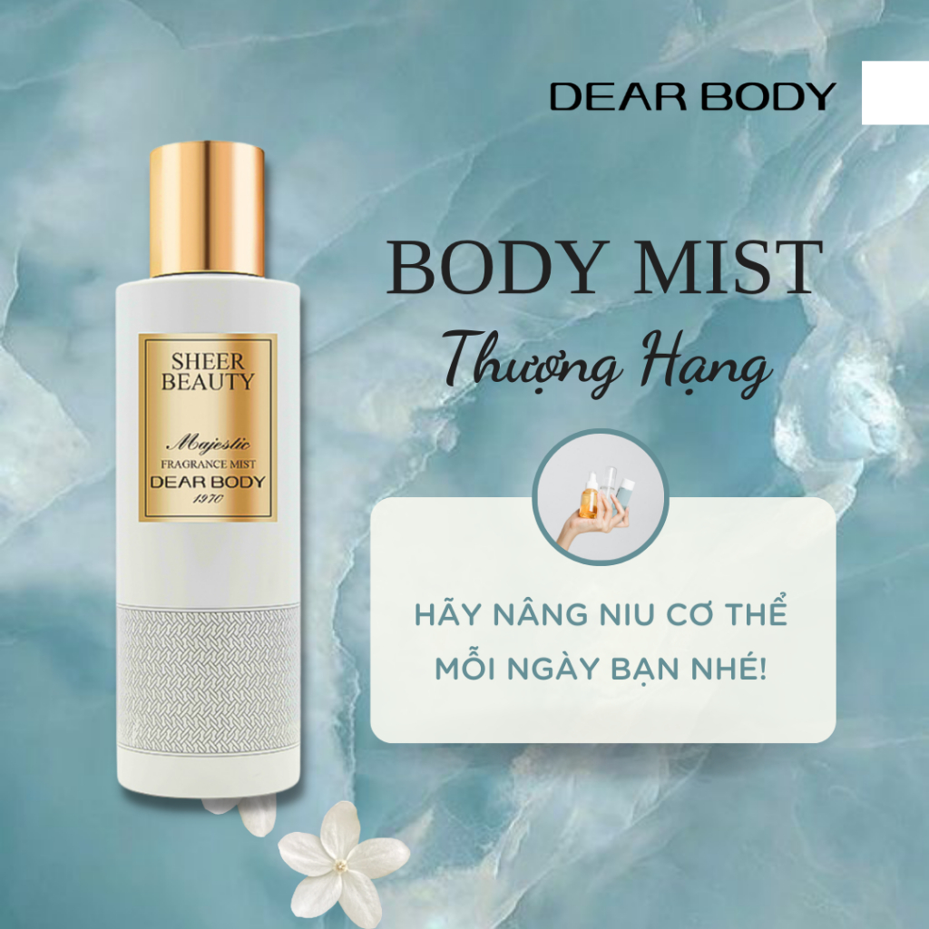 Xịt Thơm Toàn Thân Thượng Hạng Cho Nữ Majestic Fragrance Body Mist 270ml