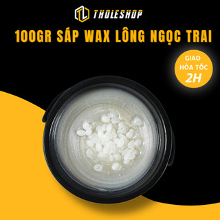Gói 100gr sáp wax lông premium nhũ ngoc trai cao cấp triệt lông tặng que tholeshop