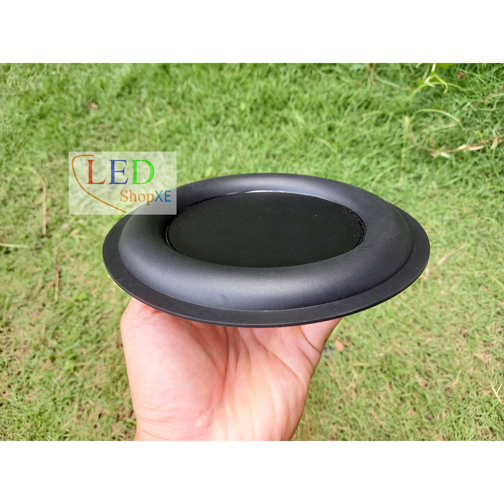 Cộng hưởng trầm 6.3 inch - 160mm màng sắt phay nhôm xước