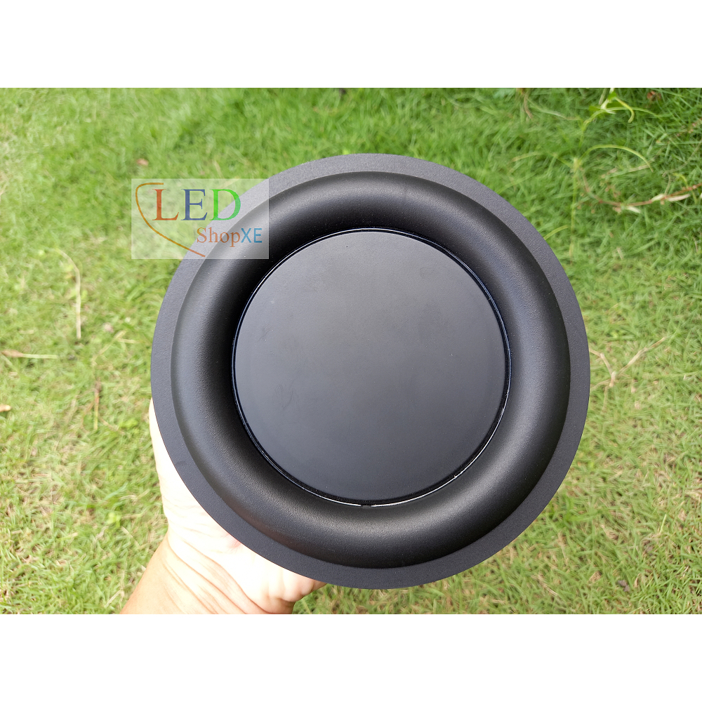 Cộng hưởng trầm 6.3 inch - 160mm màng sắt phay nhôm xước