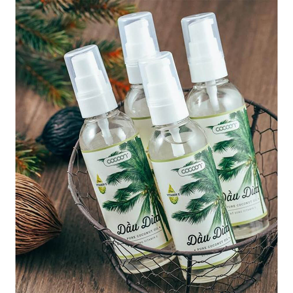 Chai Dầu Dừa Cocoon Dưỡng Da, Tóc Đa Tác Dụng 100ml