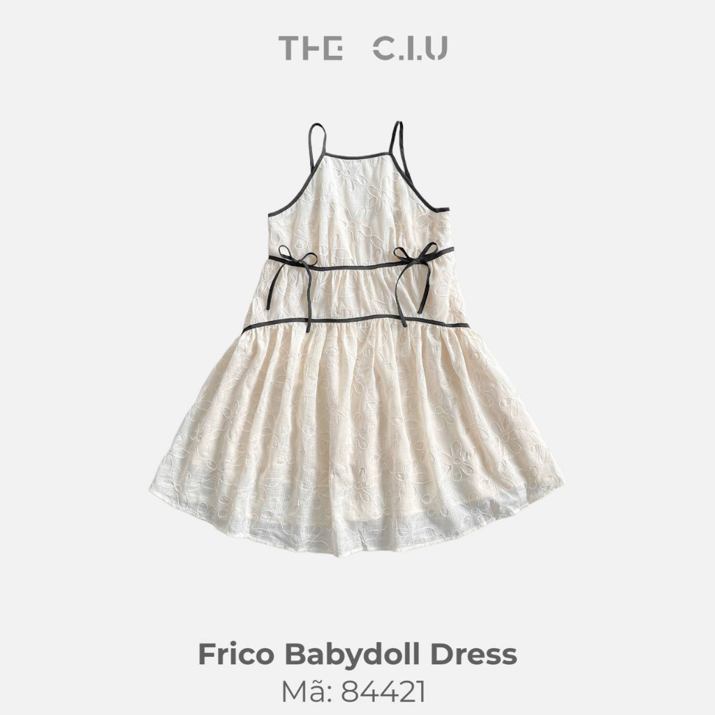 Váy đầm hai dây THE C.I.U - Frico Babydoll Dress