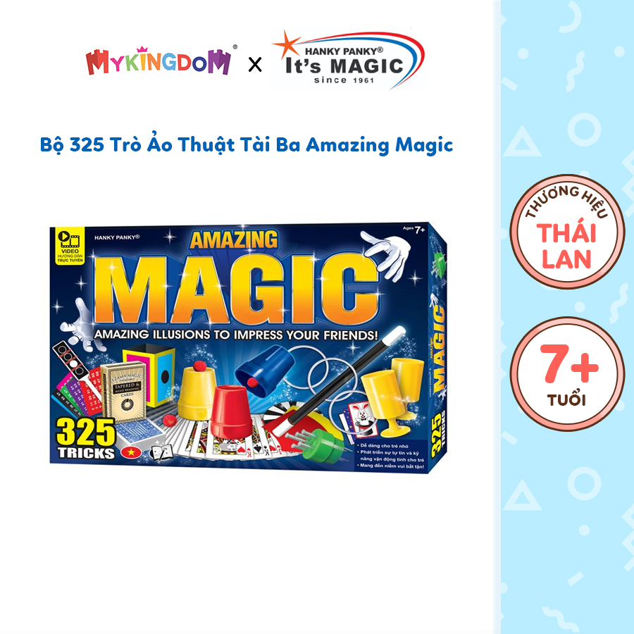 Đồ Chơi Bộ 325 Trò Ảo Thuật Tài Ba Amazing Magic Hanky Panky HP1505