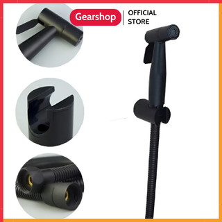 Vòi xịt vệ sinh GEARSHOP vòi xịt tolet tăng áp siêu mạnh inox 304 cao cấp bền với mọi môi trường chống oxi hóa