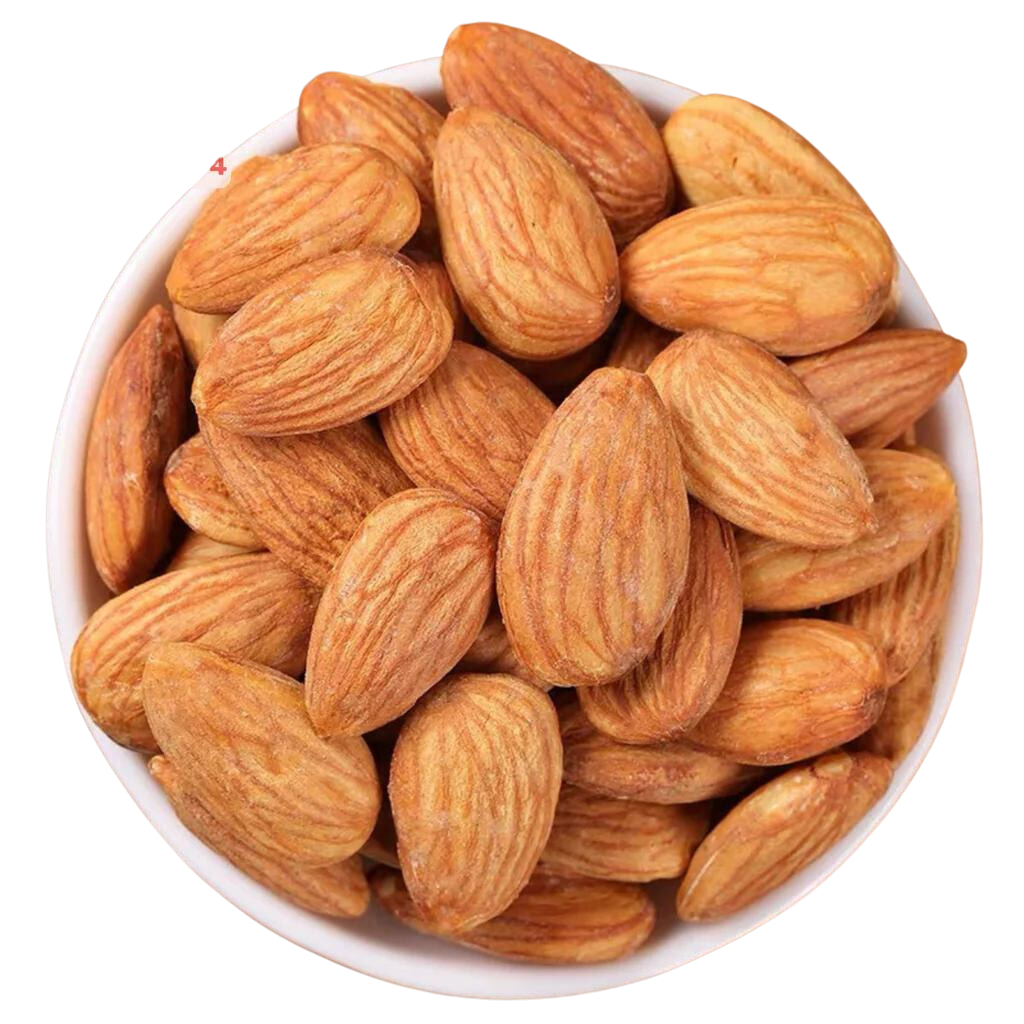 500g Hạt Hạnh Nhân sấy chín nguyên vị ăn liền HADIFOOD, thơm ngon giòn béo