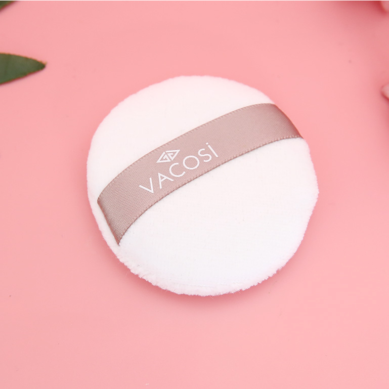 Bông Phấn Cotton Khô Tròn Vacosi BP19