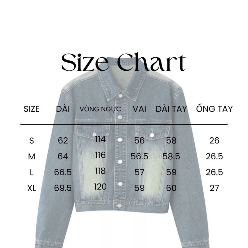 Áo Khoác Jeans Nam Nữ Dáng Crop Màu Dirt Wash, Thời Trang Unisex