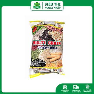 Bánh Ngũ Cốc Multi Grain Crispy Roll- Bánh ngũ cốc ăn kiêng- Bịch 1,25kg